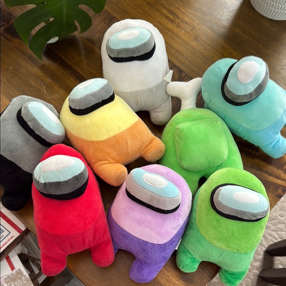 AMONG US Colorful Plush Toy Bundle